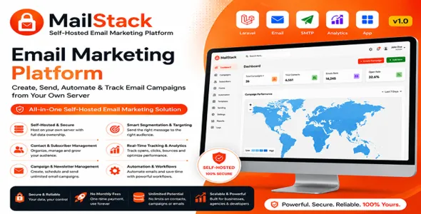 MailStack — Self-hosted email marketing platform