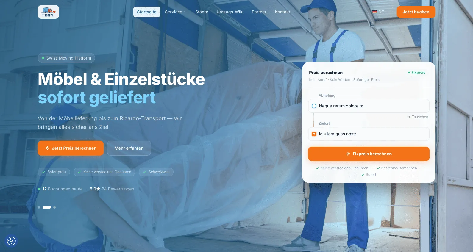 Tixpi — Logistics and moving operations platform